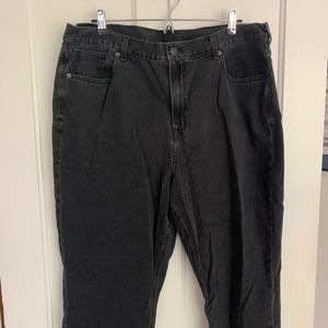 AEO Black Denim MOM Jean 20L